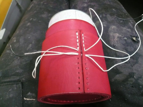茶筒づくり 手縫い編 鞄づくり ときどきｂｌｏｇ